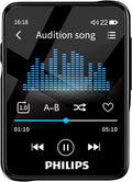 MP3 Player with Bluetooth 5.0, HiFi Portable Mp3 Mp4 Player Digital Music Player, 25H Playtime, 2.4" USB DAC with Speaker,FM Radio Voice Recorder,Support Expanded up to 128GB