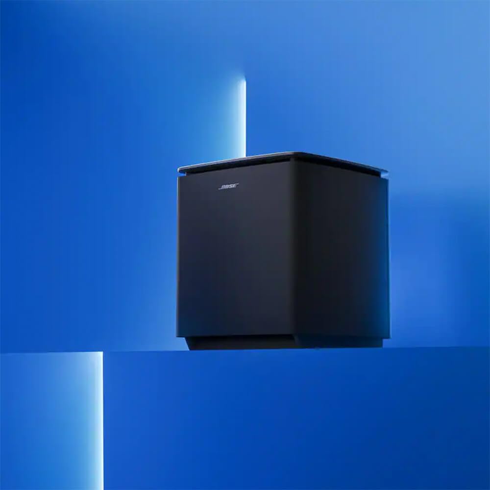 Bose New Lifestyle Ultra Subwoofer, Wireless Home Subwoofer, Perfect for Home Theater Systems, Easy Setup, Deep Bass, Black