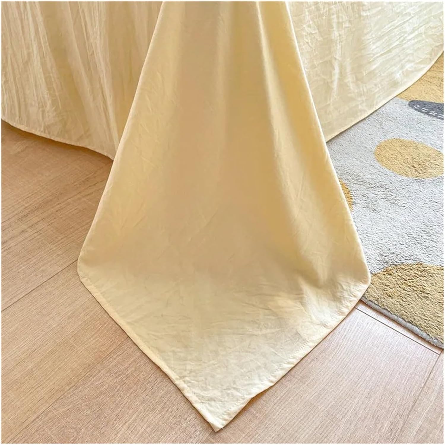 Bed, Simple Bedding Set Washed Cotton Duvet Cover Sheet Pillowcase Bedding Double Bed Double Queen Size 3/4 Piece Set