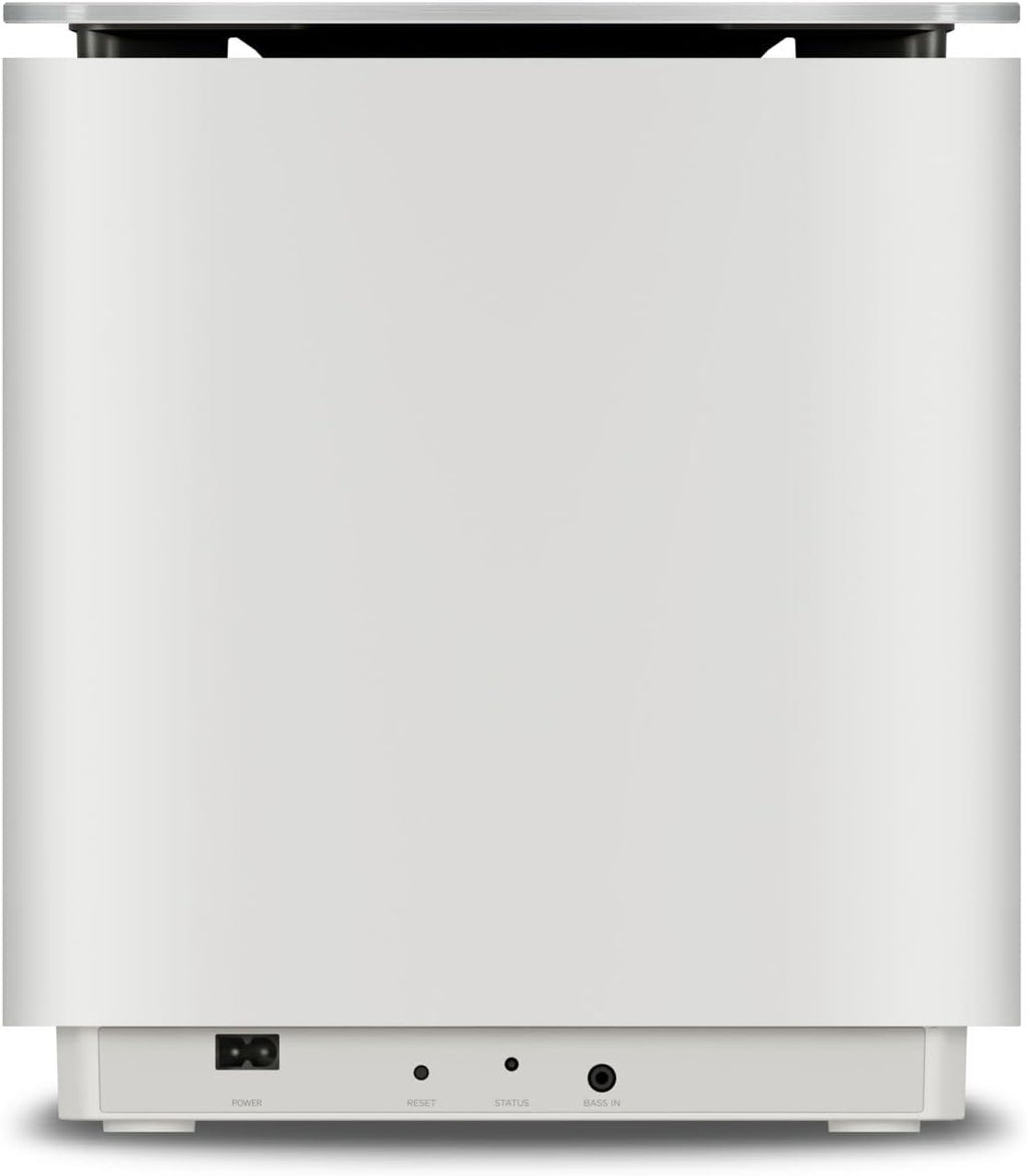 Bose New Lifestyle Ultra Subwoofer, Wireless Home Subwoofer, Perfect for Home Theater Systems, Easy Setup, Deep Bass, White Smoke