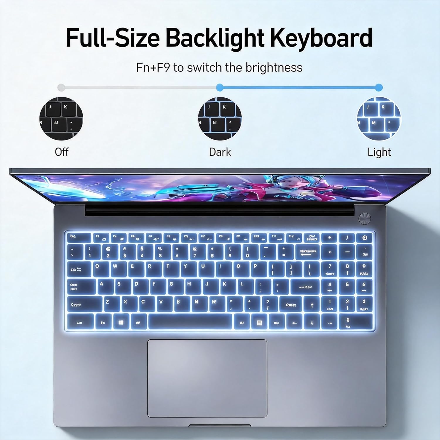 2026 New 16'' Laptop, 1TB SSD, 16GB RAM, Intel Quad-Core Processor 3.6GHz(Beat Core i7-8565U), Win 11, Backlit Keyboard, 1080p FHD Display, Fingerprint, USB 3.2 Gen1, WiFi5, BT5, Type-C, HDMI, Metal