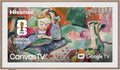 Hisense 65-Inch Class QLED 4K S7N CanvasTV™ Series Dolby Vision HDR Google Smart TV (65S7N) - 144Hz, Art Mode, Anti-Glare Panel, Hi-Matte Display, Frame & UltraSlim Wall Mount Included