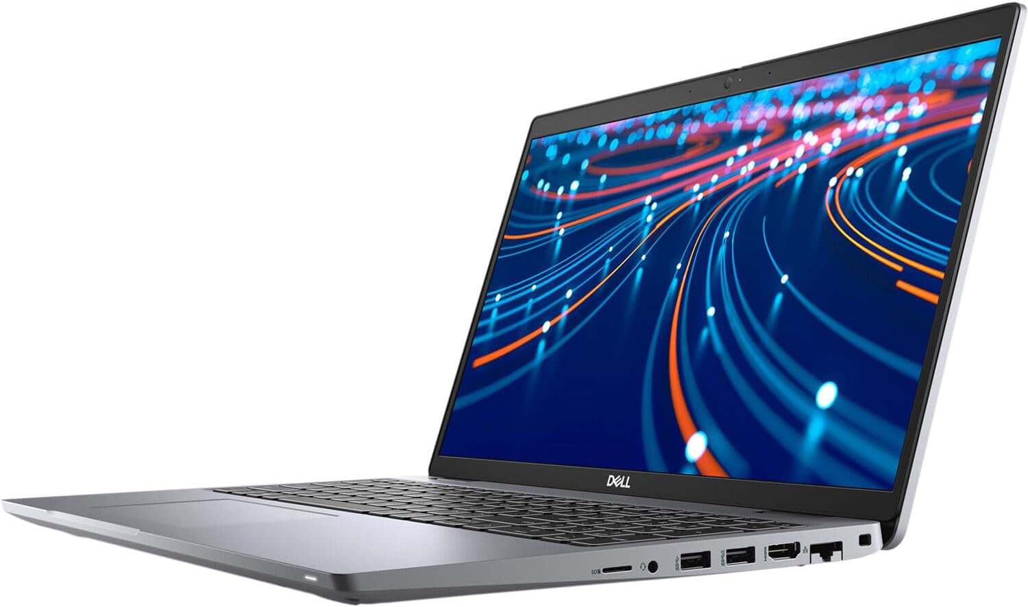 Dell Latitude 5520 15.6" Laptop, i5 1145G7 2.6Ghz, 16GB DDR4, 256GB NVMe SSD, HDMI, Thunderbolt 3, Webcam, Windows 11 Pro (Renewed)