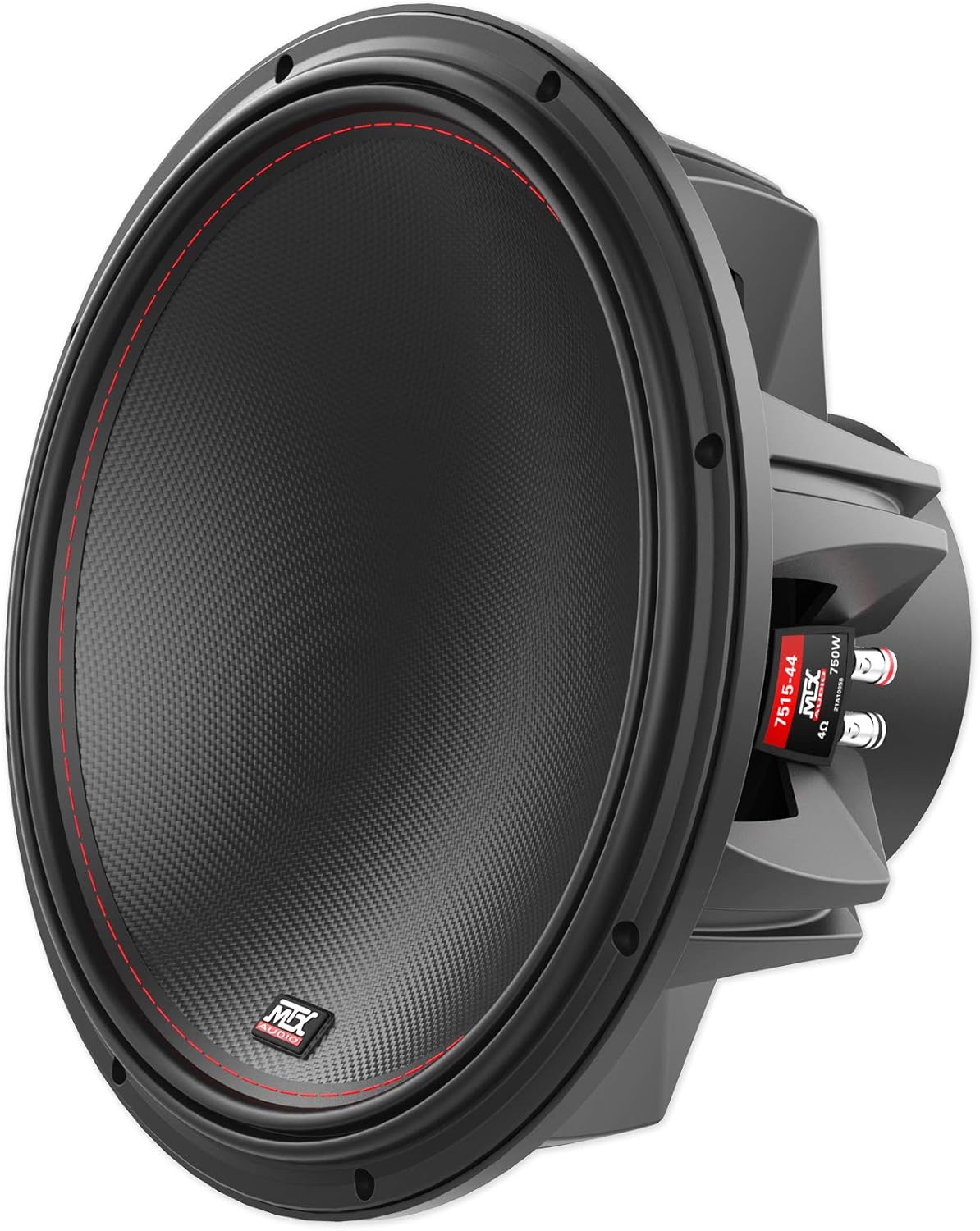 MTX 7515-44 15" 1500w Peak/750w RMS Competition Subwoofer DVC 4ohm Car Audio Sub