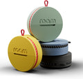 ROAM SMART TRACKER - Bluetooth Tracker & Item Finder for Keys, Luggage, Kid & Pet Gear, and More (iOS, Android), No App or Subscription, Fast Setup, Waterproof | 4-Pack, Blue, Black, Yellow & Green