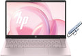 HP 14" Business Laptop Computer, Microsoft Office 365 Included, 4-Core Intel Processor, Windows 11, Tranquil Pink (Tranquil Pink, 128GB Storage)