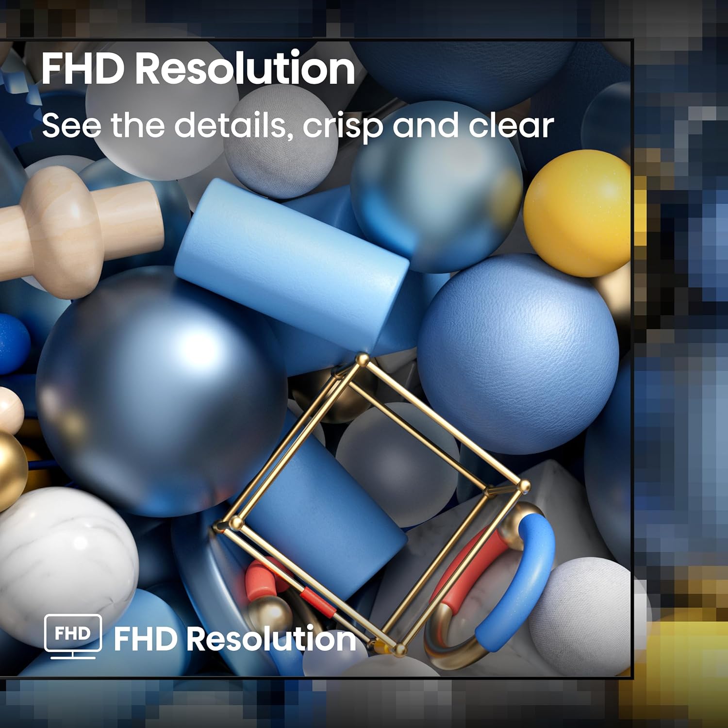Hisense 40-Inch Class QD4 Series Hi-QLED FHD Smart Fire TV (40QD4QF, 2025 Model) - Quantum Dot Color, DTS Virtual: X, Alexa Built in, Slim Bezel Design