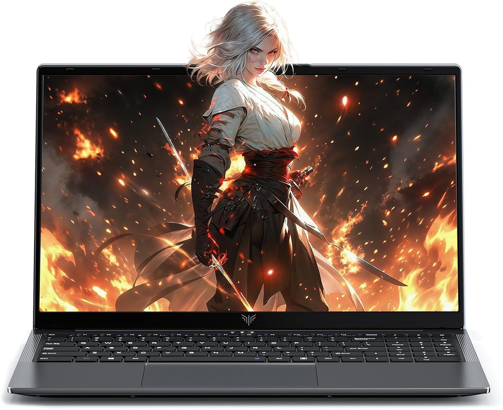 KAIGERR Gaming Laptop, Laptop with AMD Ryzen 7430U(Up to 4.3GHz), 16GB DDR4 512GB SSD Laptop Computer, 15.6inch Windοws 11 Laptop, 1920P FHD Display, WiFi 6, USB3.2, Type_C