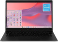 Samsung 14" Galaxy Chromebook Go Laptop PC Computer, Intel Celeron N4500 Processor, 4GB RAM, 64GB Storage, ChromeOS, XE340XDA-KA2US, Student Laptop, Silver