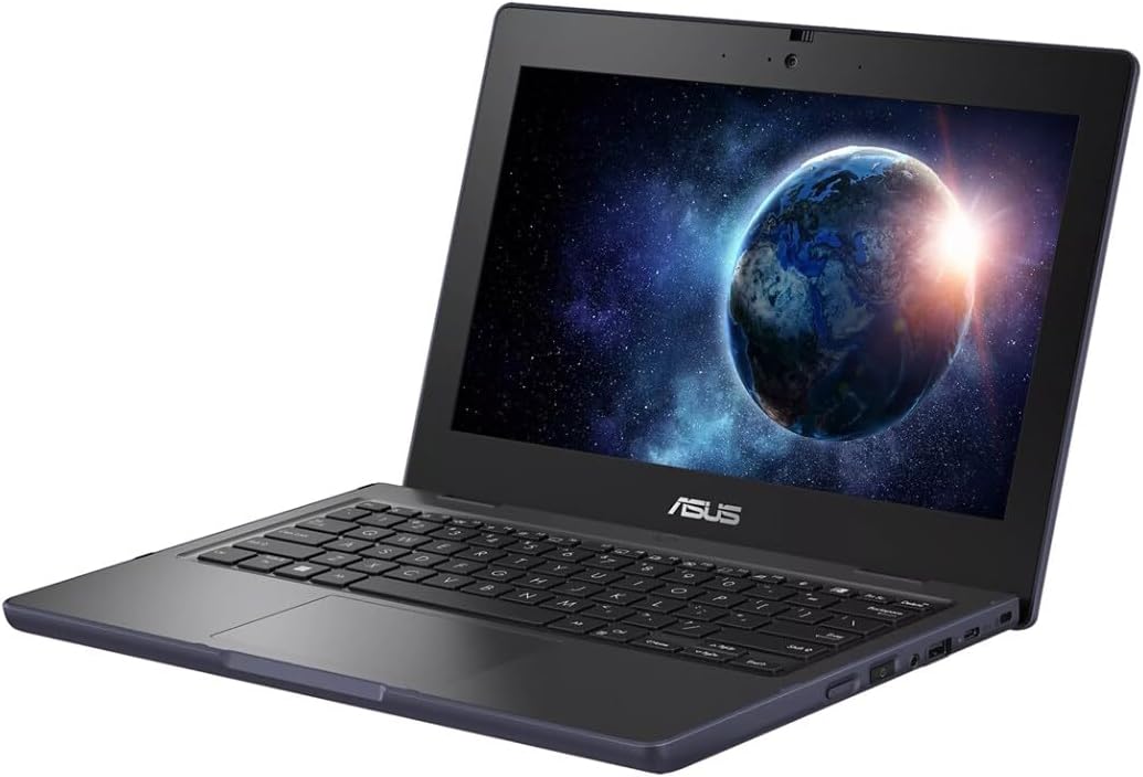 Asus BR1102FGA-YS14T 11.6" Touchscreen 2 in 1 - Rugged & Spill Resistant Notebook - HD 1366 x 768 - Intel Celeron N100 Quad-core (4 Core) - 4 GB On-board Memory - 128 GB SSD - Win11 Pro - Mineral Gray