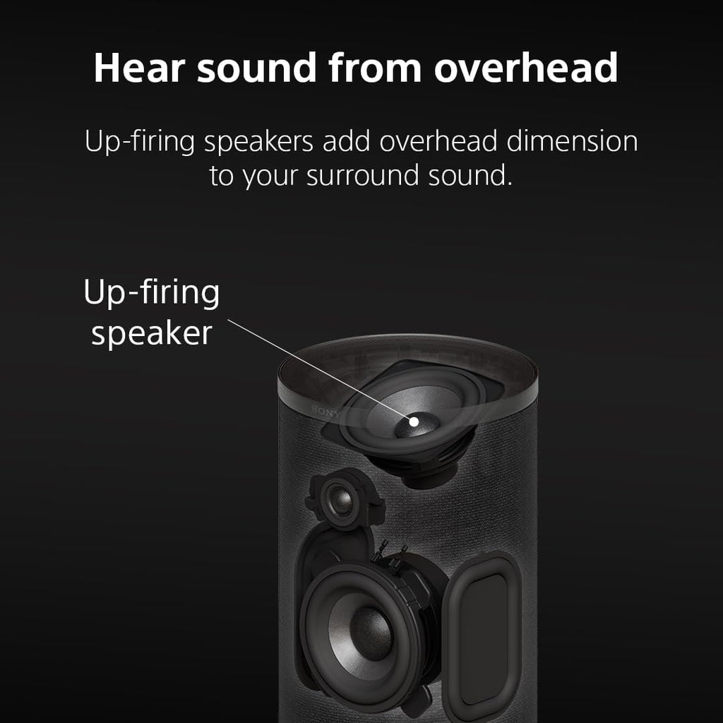 Sony BRAVIA Theater Rear 9 SA-RS9 Wireless Rear Speakers for Soundbar/Home Theater Sound System, Compatible with BRAVIA Theater (BAR 9/8/7), HT-A7000/HT-A5000/HT-A3000, STR-AN1000, 2026 Model