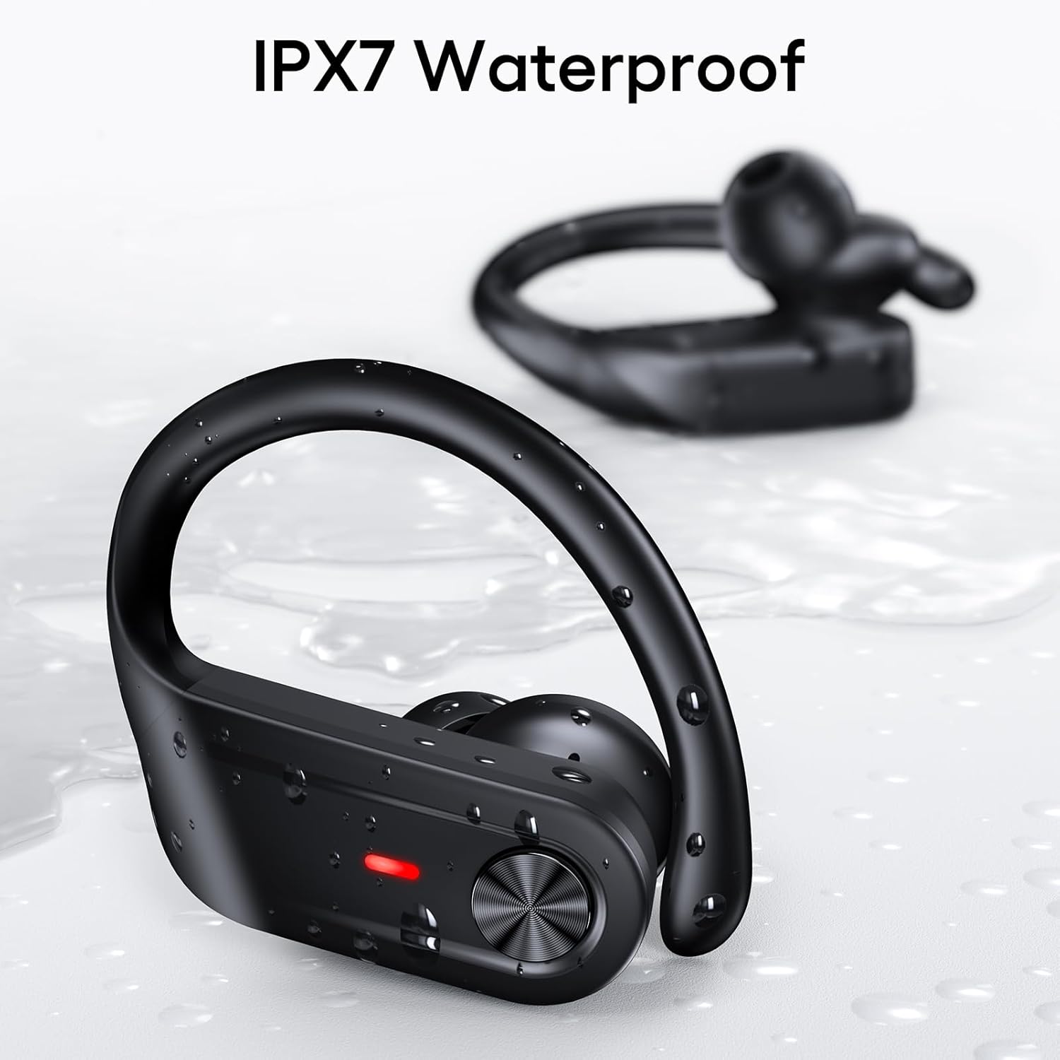 Hybrid Active Noise Cancelling Wireless Ear Buds 80 Hrs Playtime Hi-Res Stereo Quality Bluetooth Earbuds with Transparency Mode Headphones Bluetooth Earhooks ANC Earphones for Work Sports Travel
