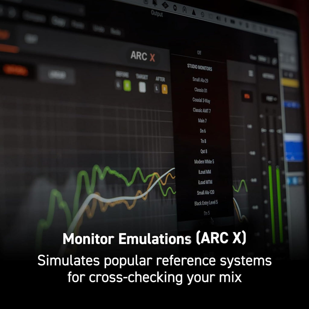 IK Multimedia ARC Studio Room Correction System with High-Precision Analysis Microphone, Advanced Room Correction Software, and Stand-Alone Correction Processor for Pro Audio