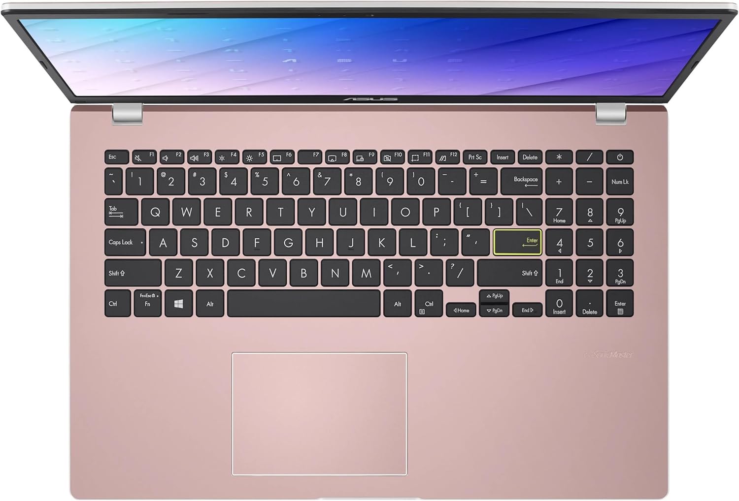 ASUS L510 15.6" FHD Thin Light Student Laptop - Intel Celeron N4020 up to 2.80 GHz CPU, 4GB DDR4 RAM, 128GB Storage, Backlit Keyboard, Webcam, 1 Year Office 365, Windows 11 in S Mode, Rose Pink