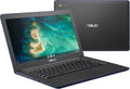 ASUS Chromebook C403 Rugged & Spill Resistant Laptop, 14.0" HD, Intel Celeron N3350 Processor, 4GB RAM, 32GB eMMC 810G Durability, Dark Blue, Chrome OS, C403NA-WS42-BL (Renewed)