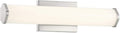 Access Lighting - HI Access 62513LEDD-BS/ACR Transitional LED Vanity from Summit Collection in Pewter, Nickel, Silver Finish, Brushed Steel