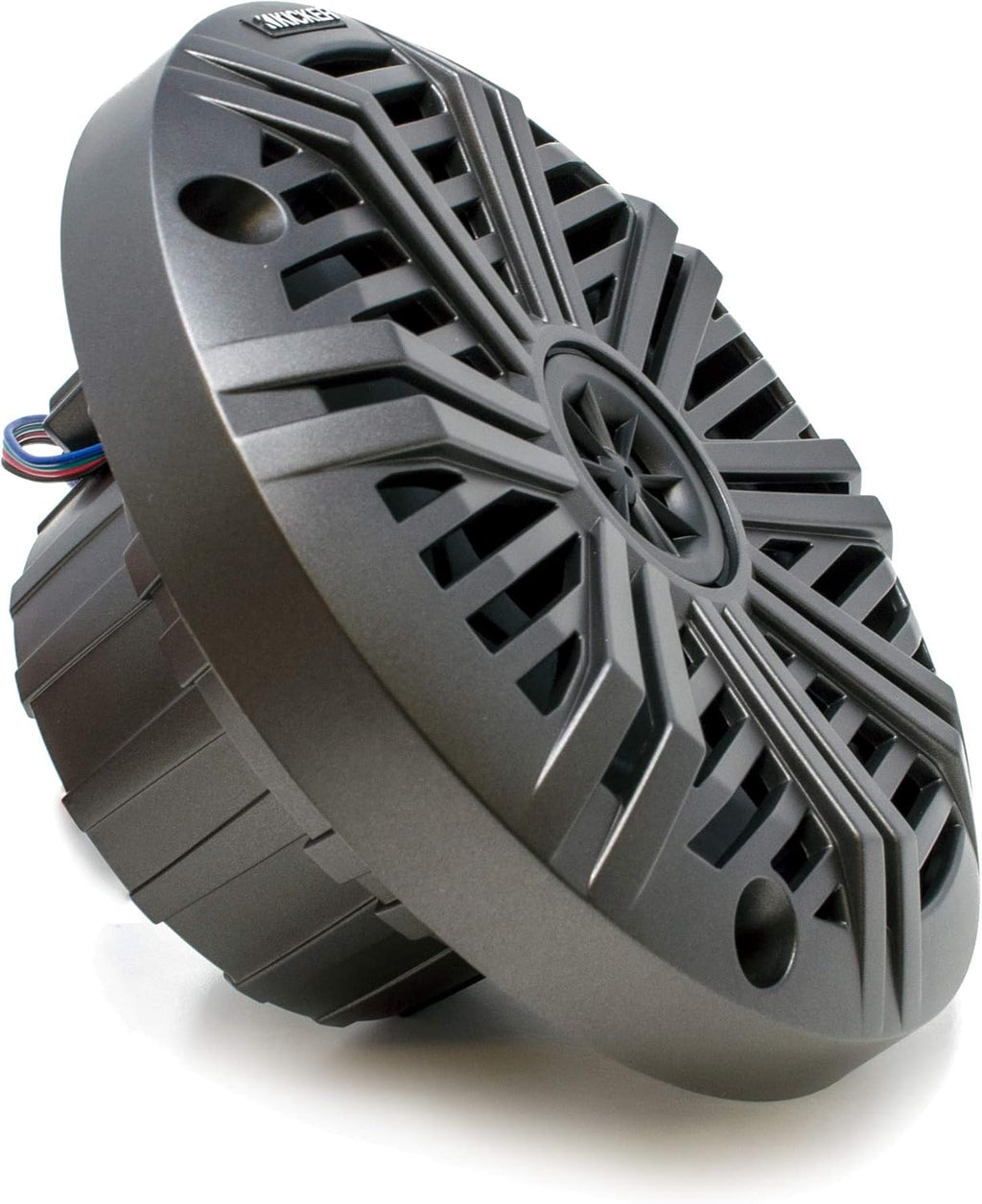 KICKER 6.5" Marine Speakers (2 Pair) Charcoal Salt Water Grills OEM Replacement Speakers