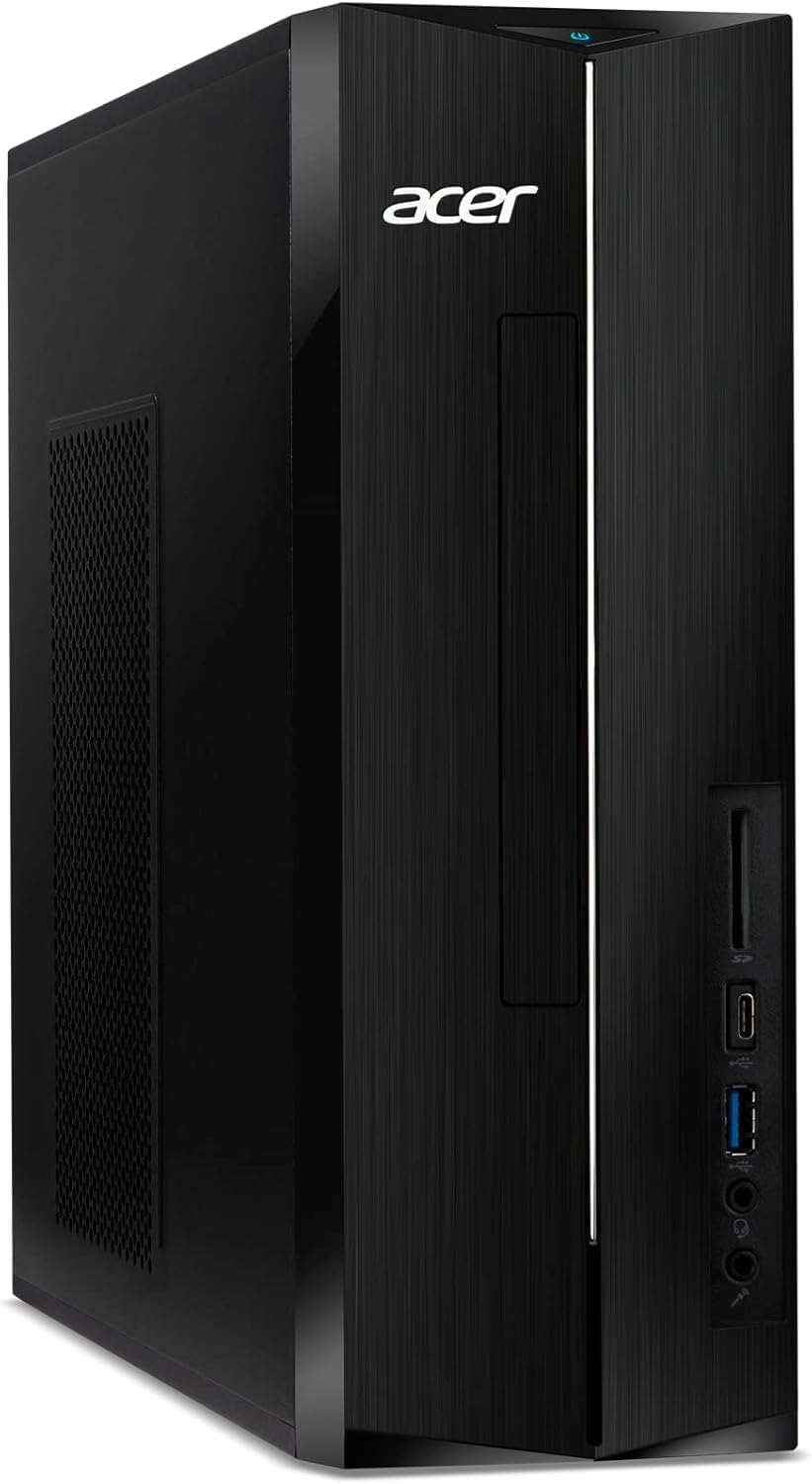 Acer 2026 Desktop Tower, Intel 14th Gen Ultra-Fast 10-Core i5 Processor, 16GB RAM, 1TB Storage HDD, Plus 512GB SSD, Wi-Fi 6, Support 4K Monitor, Wins 11, Wired KB & Mouse, Free Office 365 on The Web