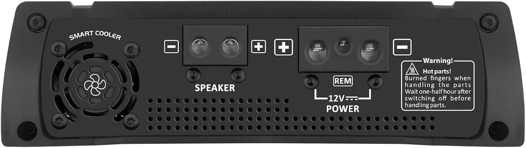 Taramps HD 3000 1 Ohm Black RGB 1 Channel Amplifier 3000 Watts RMS Digital, 108 RGB Effects, Crossover, Low/High Pass, Bass Boost, Car Audio System, Monoblock Full Range, LED Monitor Indicator, HD 3k