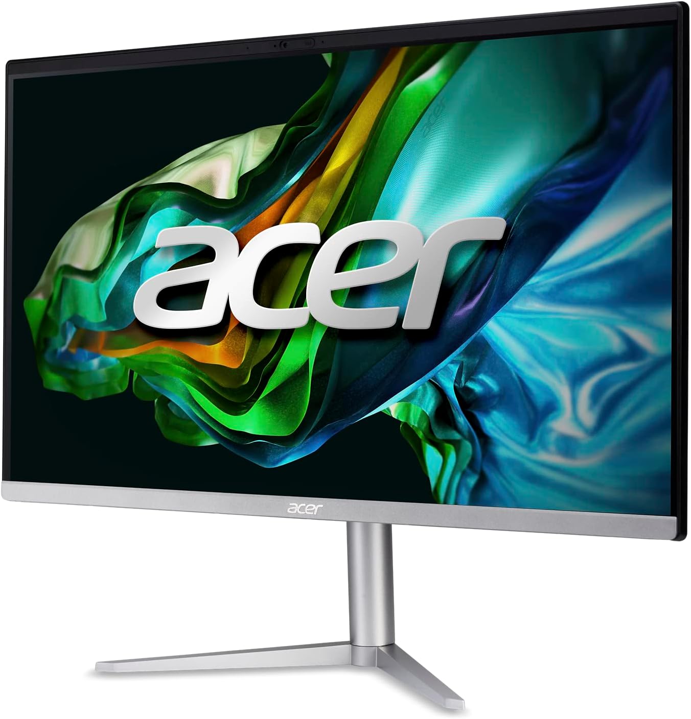 acer Aspire C24-1300-UR31 AIO Desktop | 23.8" Full HD IPS Display | AMD Ryzen 3 7320U Quad-Core Processor | AMD Radeon 610M Graphics | 8GB LPDDR5 | 512GB PCIe SSD | Wi-Fi 6E | Windows 11 Home
