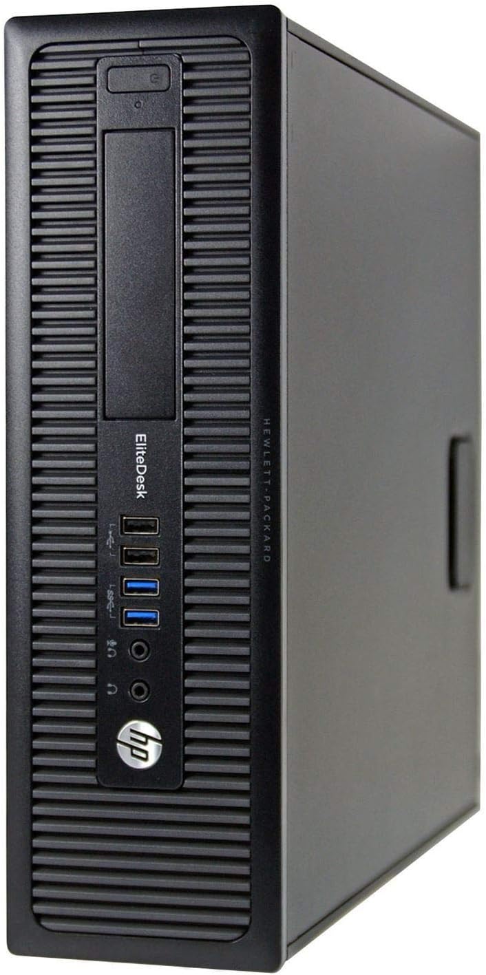 HP EliteDesk 800 G1 SFF High Performance Business Desktop Computer, Intel Quad Core i5-4590 Upto 3.7GHz, 16GB RAM, 1TB HDD, 256GB SSD (Boot), WiFi, Windows 11 Professional (Renewed)