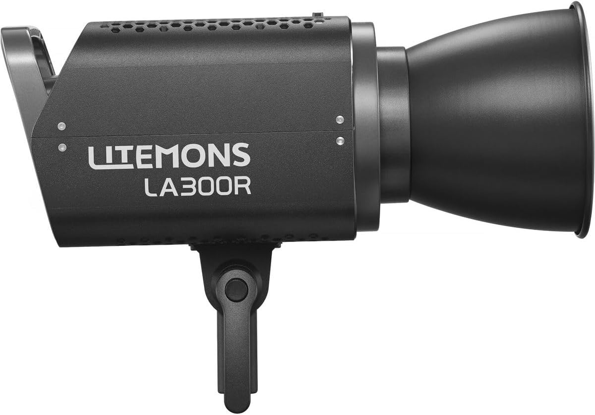 Godox Litemons LA300R RGB LED Video Light Kit Dimmable Studio Monolight Lighting for Photography and Video (Black) with Carrying Bag