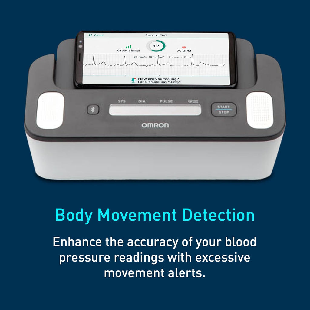 OMRON Complete 2-in-1 Blood Pressure Monitor + EKG for Home Use & Upper Arm Blood Pressure Cuff - #1 Doctor & Pharmacist Recommended Brand - Clinically Validated - Connect App