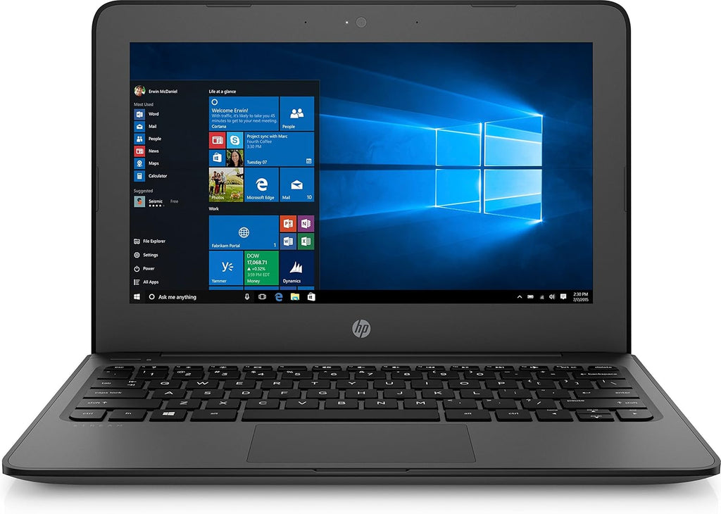 HP Stream 11 Pro G4 11.6in LCD Netbook - Intel Celeron N3350 Dual-core (2 Core) 1.10 GHz - 4 GB DDR3L SDRAM - 64 GB Flash Memory (Renewed)