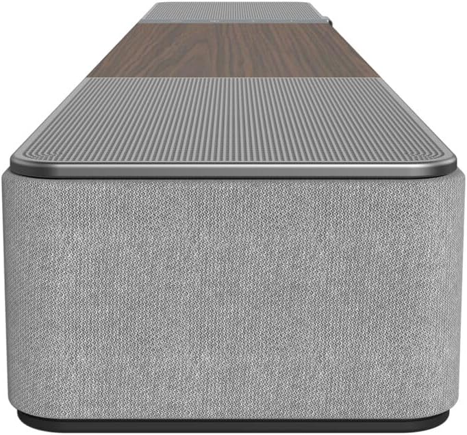 Klipsch Flexus CORE 100 2.1 Channel Powered by Onkyo Bluetooth Sound Bar with Dolby Atmos and Custom Tuned Bass - Walnut, 28" W