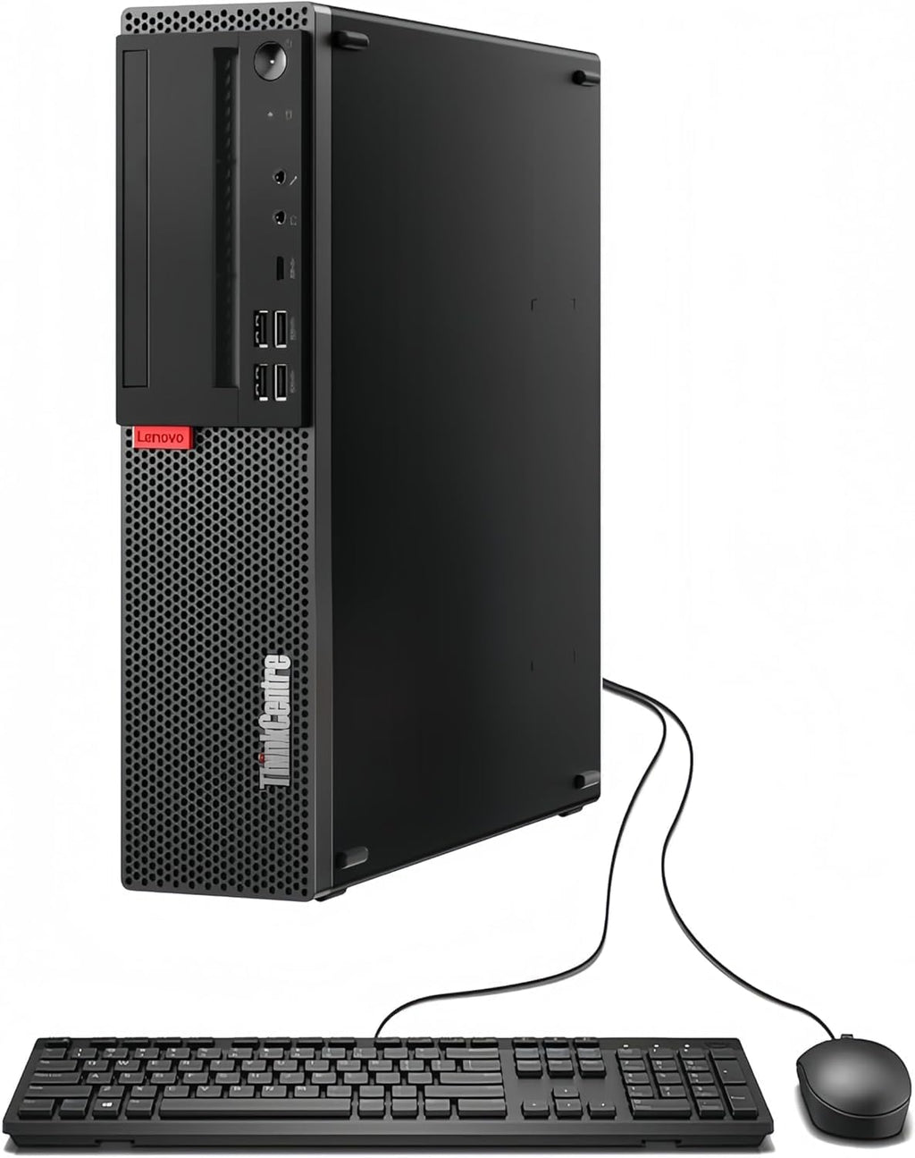 Lenovo ThinkCentre M720S SFF Desktop, Intel i7-9700 Upto 4.7 GHz, 32GB RAM 2TB SSD, 4K UHD 630 Graphics, DVD-RW, Card Reader, DisplayPort, HDMI, VGA, AC Wi-Fi, Bluetooth – Windows 11 Pro (Renewed)