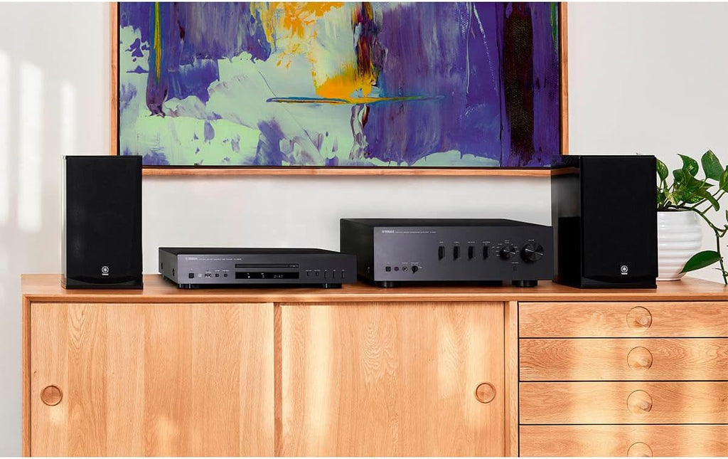 Yamaha CD-S303 Single CD Player, Black