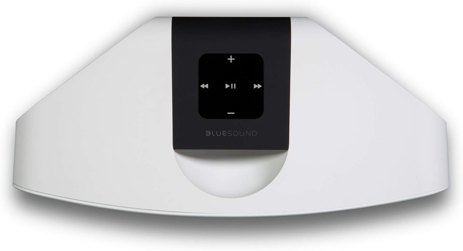 Bluesound Pulse MINI 2i Compact Wireless Multi-Room Smart Speaker with Bluetooth - White - Compatible with Alexa and Siri