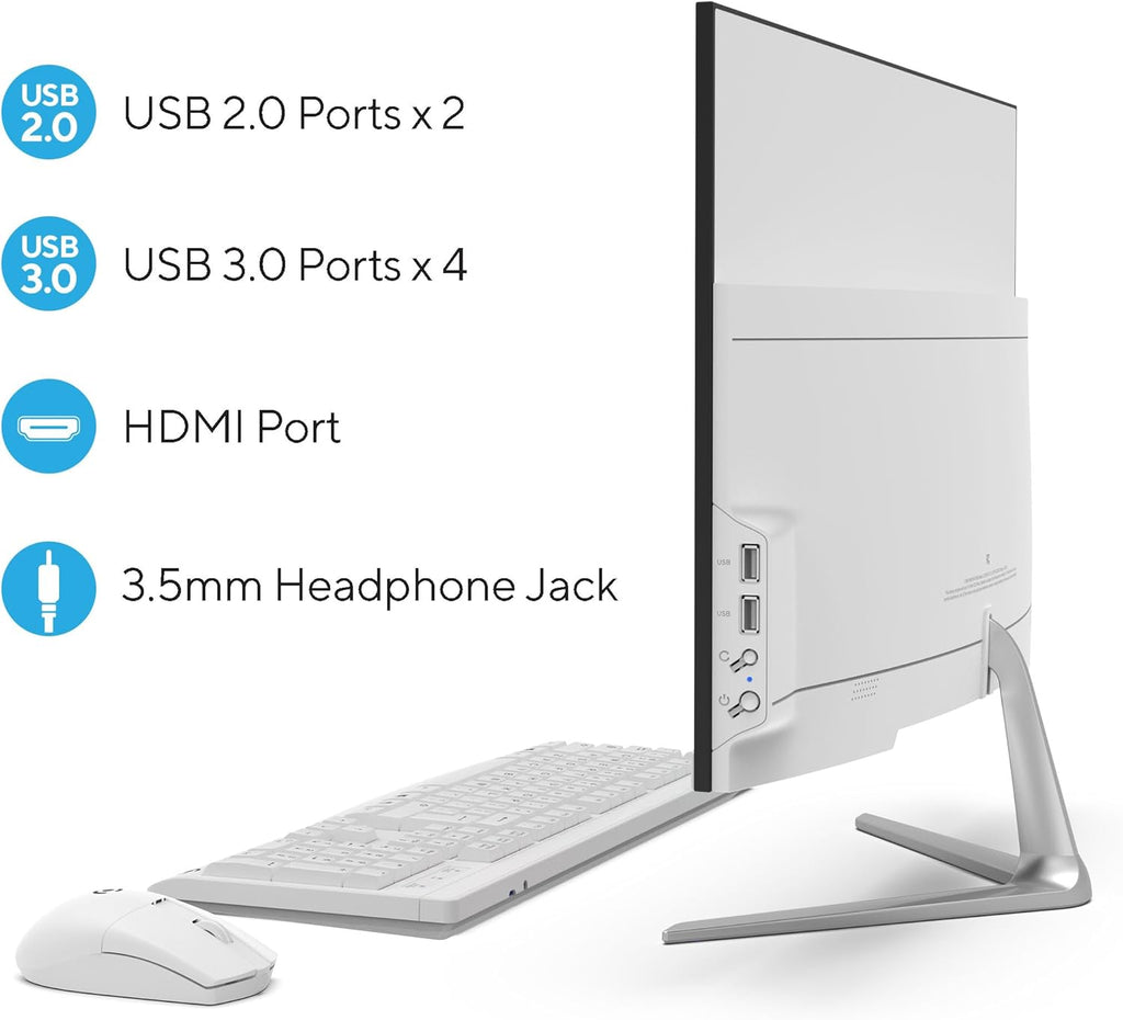 24" All-in-One Desktop PC with Windows 11