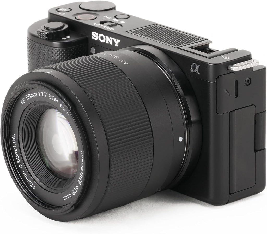 VILTROX 56mm f/1.7 E Lens for Sony, 56mm APS-C E Mount Len, Auto Focus e Mount Portrait Lens for Sony a7IV a7RV a6400 a6700 ZV-E10 a6600