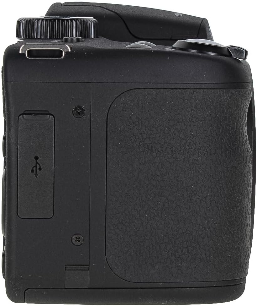 Kodak Pixpro AZ255 Digital Camera in Black (AZ255BK) Bundle Including: 128 GB Memory Card, Rechargeable Batteries, Case, Flexible Tripod, Neck Strap, Lens Caps, Full Cleaning Kit, More Accessories