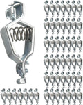 50 PCS Battery Test Clamp Fit for Battery Discharge Testing and Heavy-Duty Grounding Lighting Applications Heavy-Duty Clamp 25A