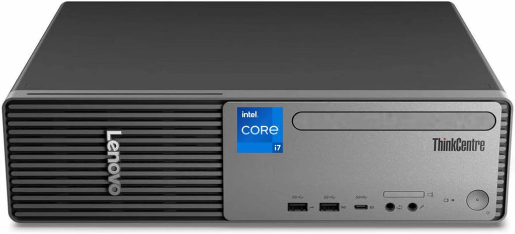Lenovo ThinkCentre Neo 30s Gen 5 SFF Business Desktop Computer, Latest 13th Gen Intel Core i7 CPU, 16GB DDR5, 512GB PCIe SSD, USB-C, HDMI, VGA, RJ-45, Wi-Fi, Wired Keyboard & Mouse, Windows 11 Pro