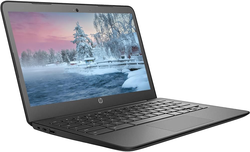HP 11.5'' HD Brightview Chromebook, Intel Processor Up to 2.39GHz, 4GB Ram, 16GB Storage, Ultra-Fast WiFi, Chrome OS, Dale Black(Renewed)