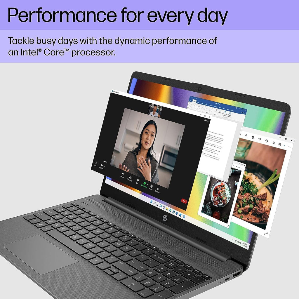HP 15.6" FHD Display Laptop, 16GB RAM, 1TB PCIe SSD, Windows 11 Pro, Intel 6-Core Processor, Numeric Keyboard, HDMI, USB-C, Webcam, Wi-Fi 6, Fast Charge, w/BWE Accessories