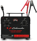 Schumacher Electric 6V/12V Time Controlled Battery Charger & Engine Starter - Precision Controlled Charger with 135-minute Timer & Overload Protection - 250 Cranking Amps & 3 Boost Modes - SC1667