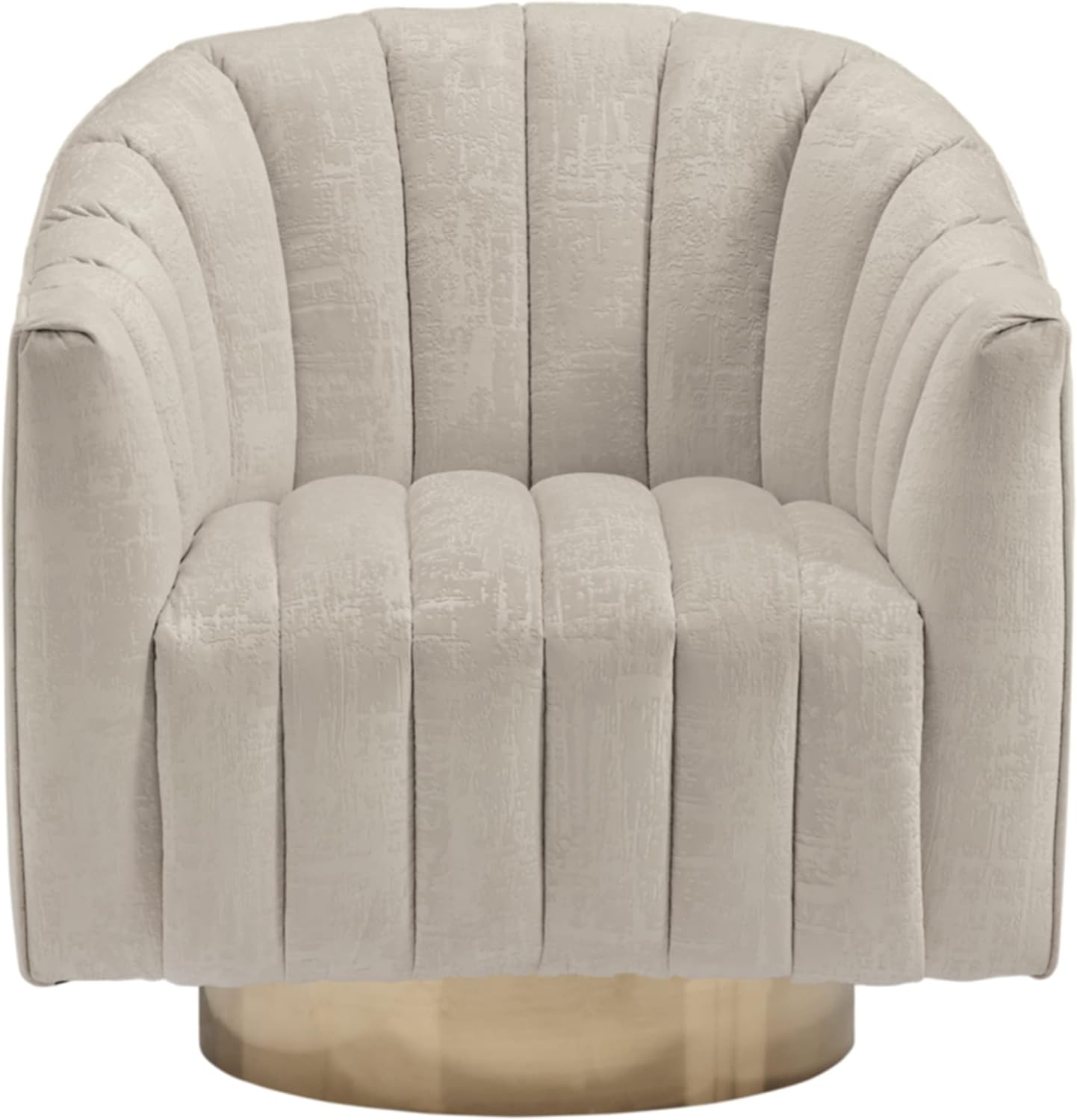 Signature Design by Ashley Penzlin Swivel Accent Chair, Beige