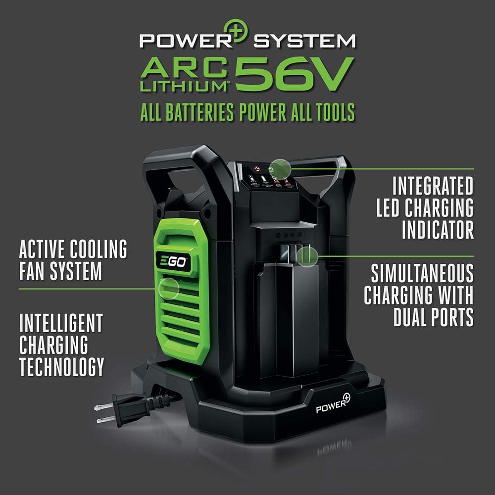 EGO POWER+ 56V 280W Dual Port Charger - CH2800D