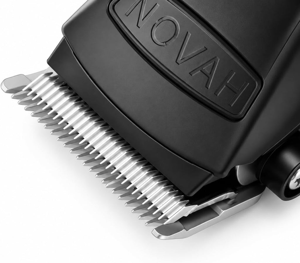 Novah® Professional Hair Clippers for Men, Professional Barber Clippers and Trimmer Set, Mens Cordless Hair Clipper for Barbers Haircut Kit Fade