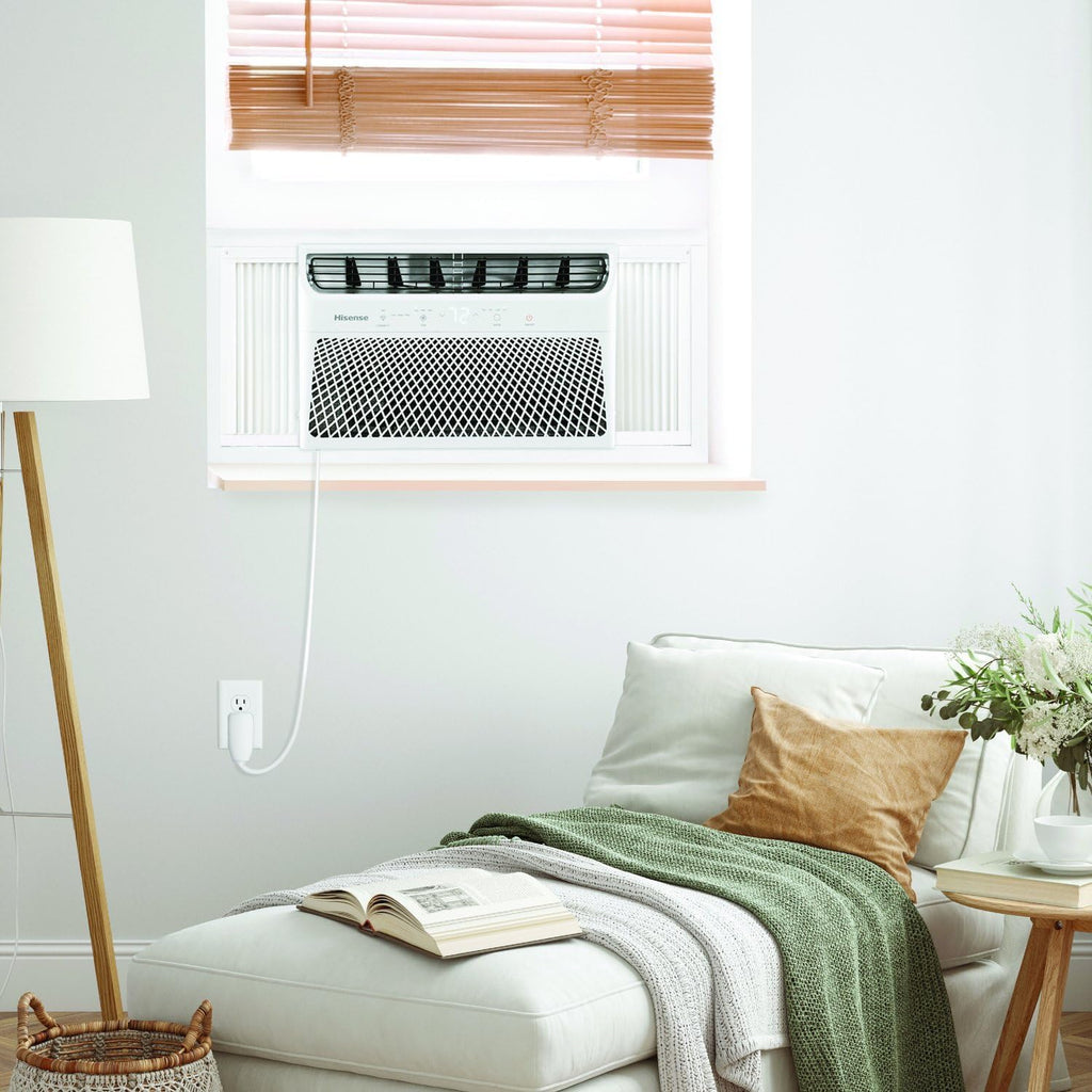 Hisense 14000 BTU Window Air Conditioner Unit, WiFi Smart App Control, Energy Efficient Quiet Cooling for Large Room, Living Bedroom Home, Mounted AC Remote Control 700 Sq. Ft.