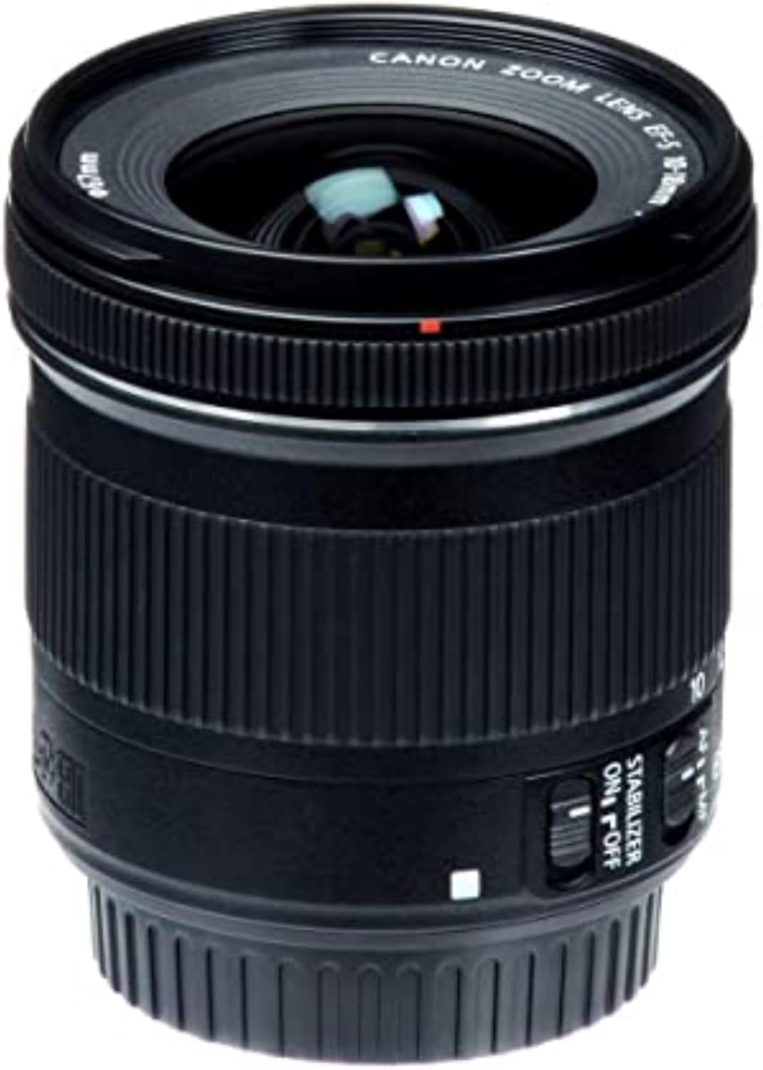 Canon EF-S 10-18mm f/4.5-5.6 is STM Lens, Lens Only