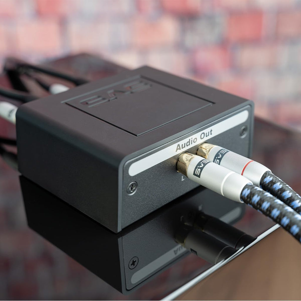 SVS SoundPath Speaker Level Subwoofer Adapter, Home Audio Line Out Converter, Stereo RCA Output