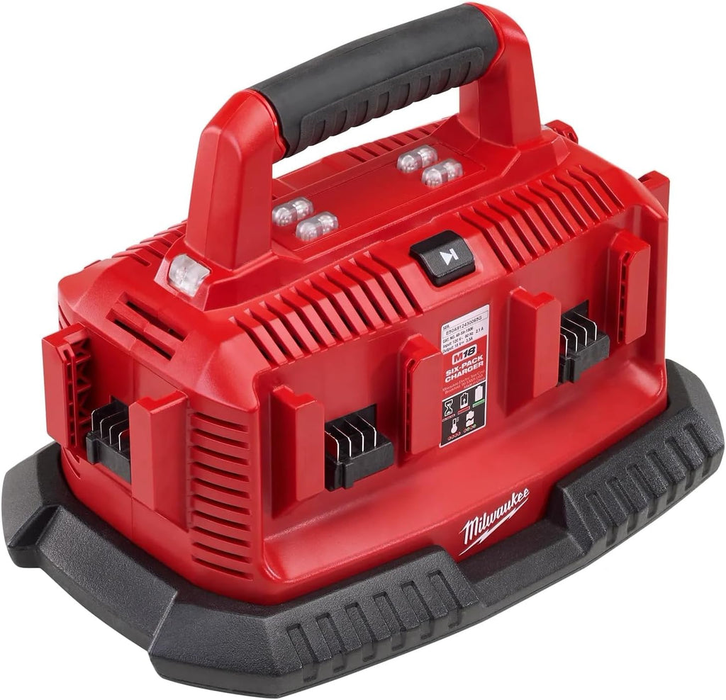 Milwaukee 48-59-1806 M18 Six Pack Sequential Charger