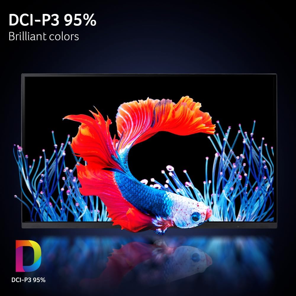 acer Nitro 27 Inch QHD 2560 x 1440 IPS Gaming Monitor | AMD FreeSync | Up to 180Hz Refresh | Up to 0.5ms | DCI-P3 95% | HDR 10 Support | One Display Port 1.2 & Two HDMI 2.0 | KG271U N3bmiipx