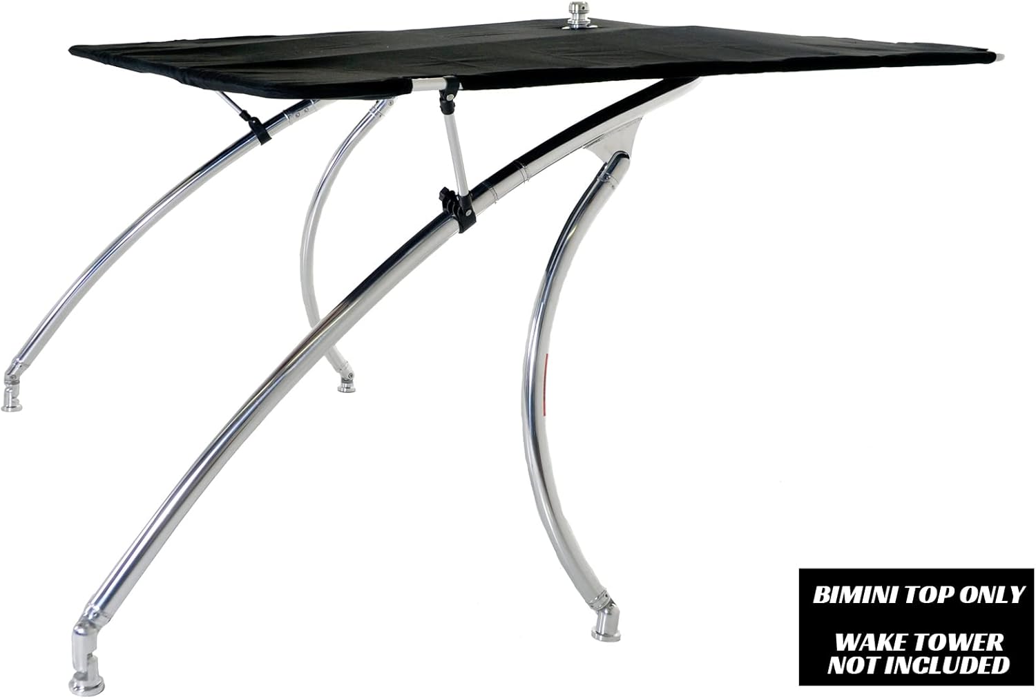 Big Air Super Shadow Wakeboard Tower Bimini Top - 76" x 76" - Mounts Over Existing Wake Tower