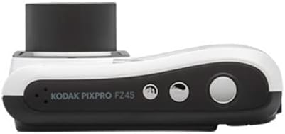 Kodak PIXPRO FZ45 Friendly Zoom Digital Camera (White) Bundle with 32GB SD Card and AA Batteries (4-Pack) (3 Items)
